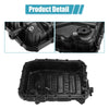 Hyundai Santa Fe 2013-2018 Oil Pan Cover (2 x Plastic Black)