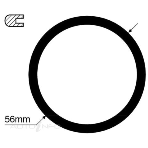 Mazda E2500 SR 4cyl 2.5L WL Thermostat Housing Gasket Seal (1997 - 1999)