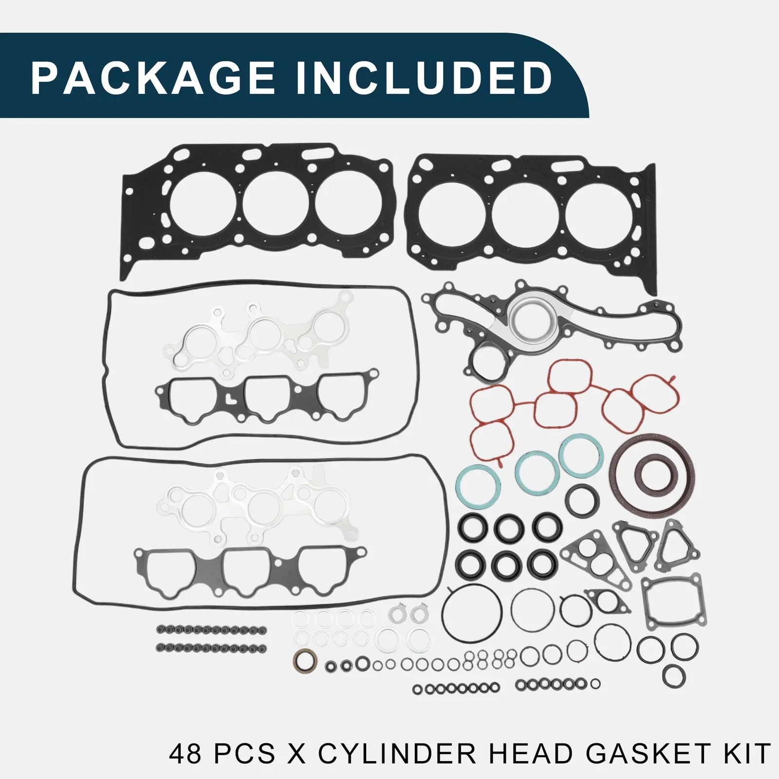Cylinder Head Gasket Kit for Toyota 1GR/GRJ150 (2007-2023) - 1 Set