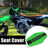 Universal Motorcycle Dirt Bike Green Black Seat Cover Anti Slip Cushion