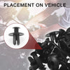 Kia Soul 1.6L 2.0L 50 Pcs Front Fender Skirt Clips (2010-2019)