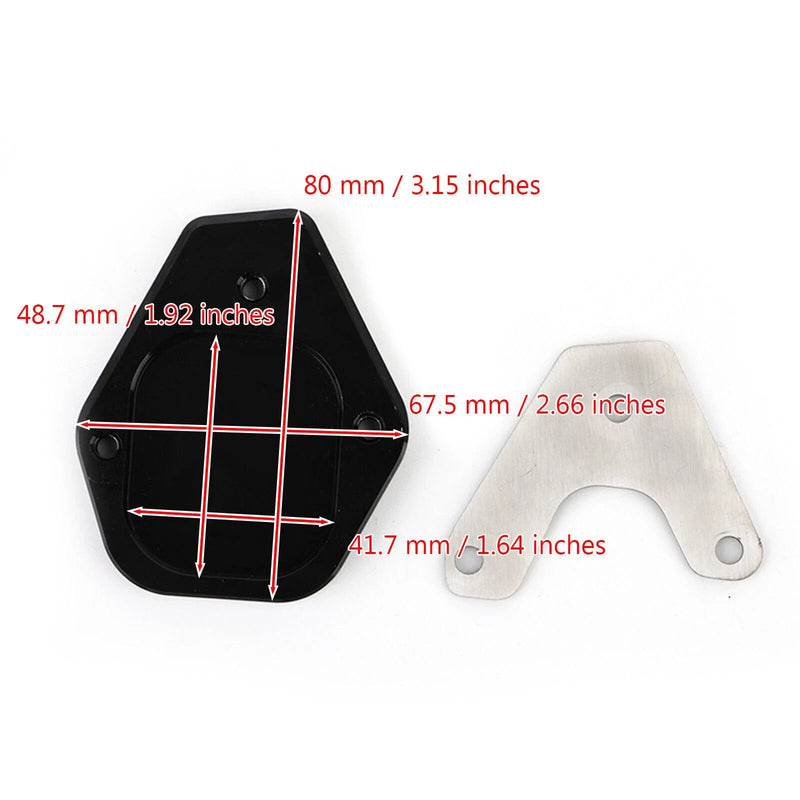 Moto Guzzi V85TT Side Stand Plate (2020-2021)