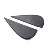 Jeep Wrangler Black Door Side Mirror Triangle Flag Applique (2007-2018)