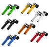 Motorbike Black CNC Folding Rearsets Foot Pegs