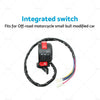 110cc 125cc PIT Quad Dirt Bike ATV 7 Wire Kill Switch Button Housing