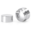 Harley Dyna Road King 1200 Custom XL1200C Chrome Rear Axle Nut Covers (2011)