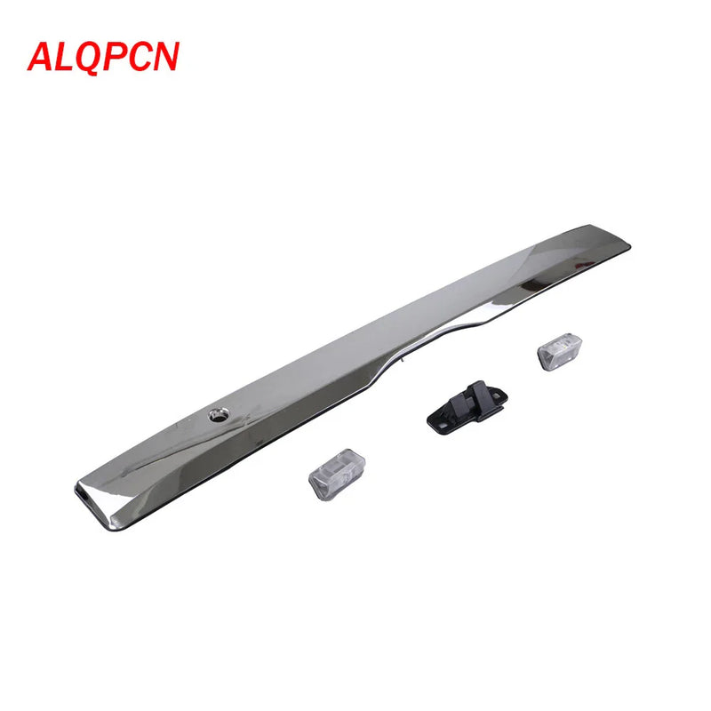 Toyota HiAce Granvia Commuter Rear Trunk Lid Cover Trim Chrome (2019-2023)