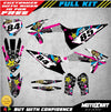 KTM SXF 250 450 Custom Decal Kit RUSH Stickers (2019-2020)