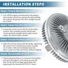 Dodge Dakota, Ram Dakota Cooling Fan Clutch (2005-2011)