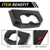 Toyota Tundra Carbon Fiber Armrest Box Rear Cup Holder Covers (22-24)