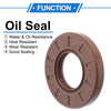Make Model Oil Seal 25x52x7mm 2 x Seal Ring Rotary Shaft Seal FKM Rubber