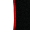 Ferrari Roma with Leather & Red Trim Black Floor Mats