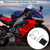 Motorcycle Arc Hanging Hook Hexagon Wrench Gasket Silver Tone