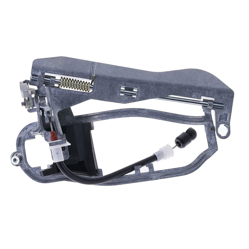 BMW X5 2000-2007 Left Rear Outer Door Handle Carrier with Cable