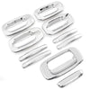 Chevy Silverado GMC Sierra Chrome 4Dr Handle & Tailgate Covers (1999-2006)
