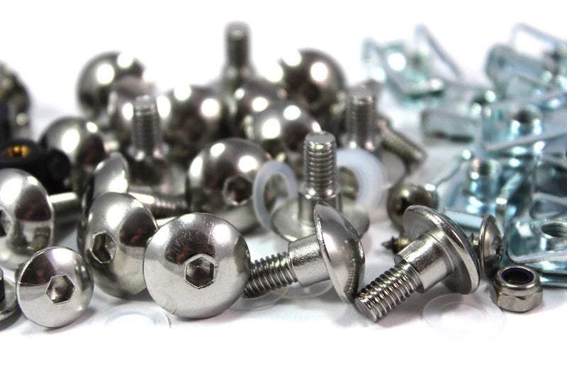 Suzuki GSX1100F Stainless Fairing Bolts Bolt Clip Kit (1987–1994)