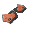 Honda & Harley - Black / Brown Leather Heat Saddle Shield Deflector