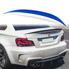 BMW E82 Coupe 1M (2008-2013) - Montego Blue A51 Rear Boot Spoiler