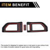Ford F-150 Carbon Fiber Pattern Air Vent Cover Set (2015-2020)