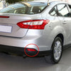 Ford Focus Red Rear Bumper Reflectors (2012-2015)