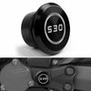 Yamaha T-Max 530 CNC Hole Cover Guard Black (2005-2016)