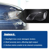 Mercedes Benz E Class Car Headlight Clear Lens Cover (2010-2016)