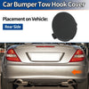 Mercedes-Benz (2008-2012) Unpainted Rear Side Bumper Tow Hook Cover