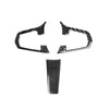 BMW X3 X4 G01 Carbon Fiber Steering Wheel Remote Control Sround Trim Fit