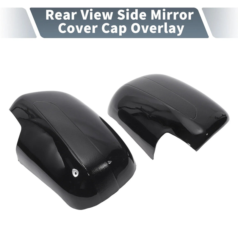 Lexus RX350 RX330 Rearview Mirror Cover Overlay Gloss Black (2004-2006)