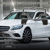 Mercedes-Benz A B C E G Class CLA Headlight Switch Cover Stickers (2013-2023)