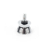 Harley 1996-2023 Chrome Rear Seat Bolt Tab Screw Cap Mount