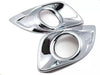 Mitsubishi Mirage Hatchback Chrome Fog Light Covers (2012-2015)
