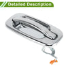 Chevrolet & GMC Models Silver Tone Rear Right Exterior Door Handle