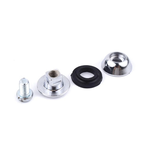Button Space Cab Window Nuts Chrome 10 PC Fits Toyota Hilux Vigo SR5 2005-15 D06