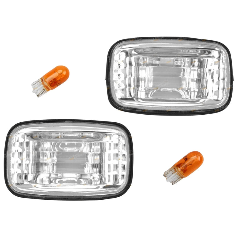 Toyota Landcruiser Clear Side Indicators