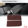 BMW X7 Red 1 x Pair Car Center Console Cover with Storage Bag (2019-2023)