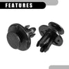 Nissan Frontier 100 Pcs Push Type Retainer Clips (2005-2019)