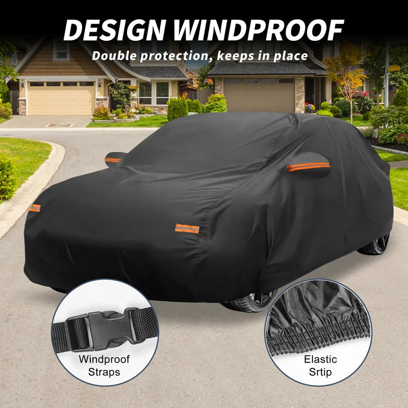 Toyota Corolla Waterproof Car Cover with Driver Door Zipper