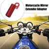 Motorcycle Rearview Mirror Handlebar Extender Holder 10mm