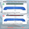 Boat Bimini Top Storage Boot 85"-90" W Marine Grade Polyester