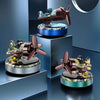 Diffuser Rotating Purifier Styled Like Fighter Ornament