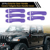 Jeep Wrangler JL JLU Set of 2 Door Tailgate Handle Covers (2018-2022)