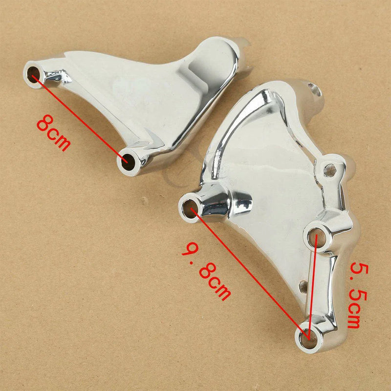 Harley Sportster 883 1200 Chrome Passenger Footpeg Mount Bracket (14-22)