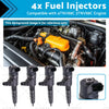 4TNV88C 3TNV88C Engine 4x Fuel Injectors