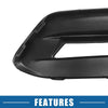 Honda Accord (2018-2020) Black Front Fog Light Grille Covers
