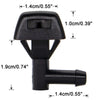 Volvo XC70 Cross Country Washer Nozzle Jet Left & Right (2001-2007)