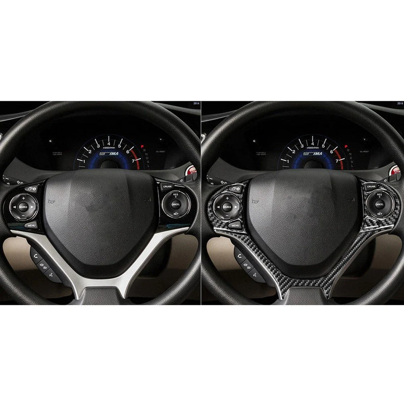 Civic 2 x Carbon Fiber Steering Wheel Set