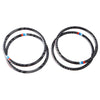 BMW F30 F31 F32 Carbon Fiber Interior Door Speaker Ring Trim (2012-2019)