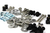 Elise VX220 66 pcs Stainless Steel Bolts Washers Nuts Clips