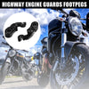 Harley Foot Pegs / 1 Pair / Short Angled Mount